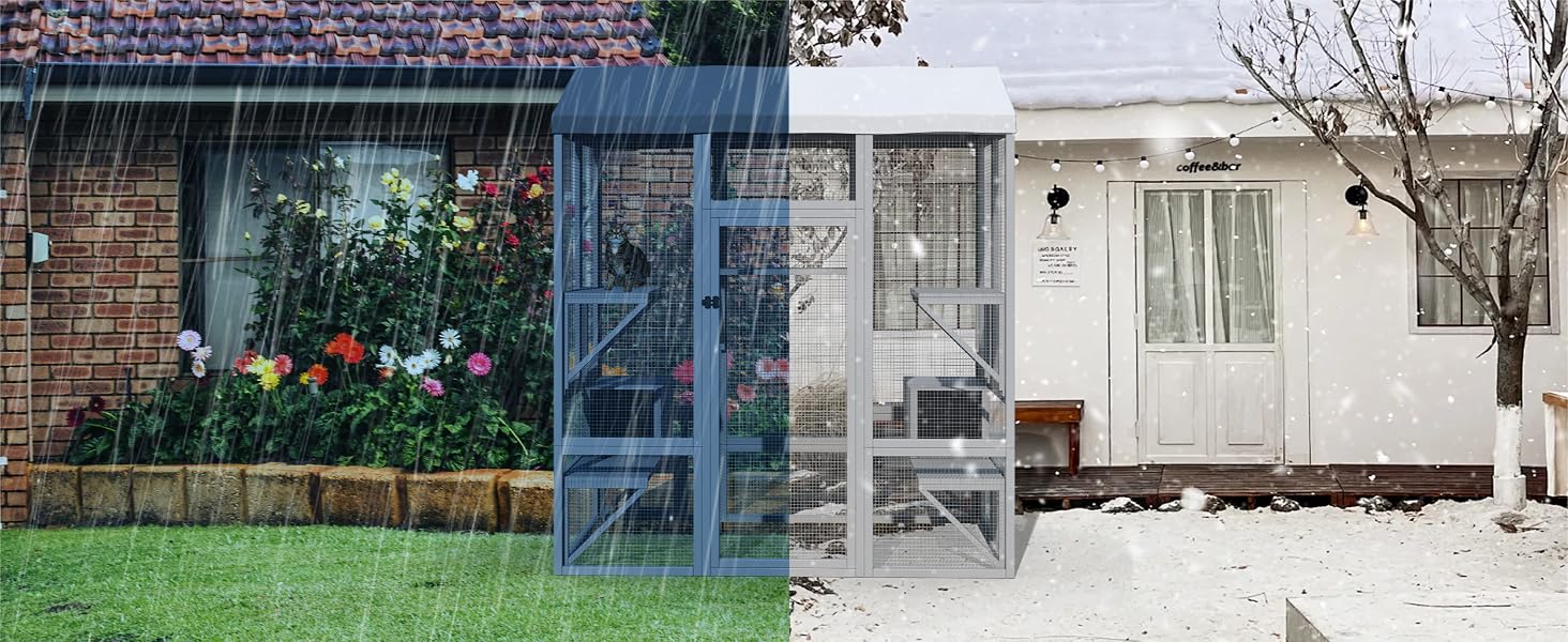 Outdoor cat catio, product description image 5