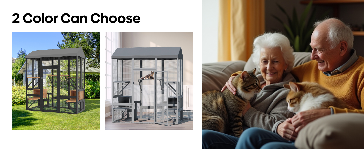 Outdoor cat catio, product description image 12