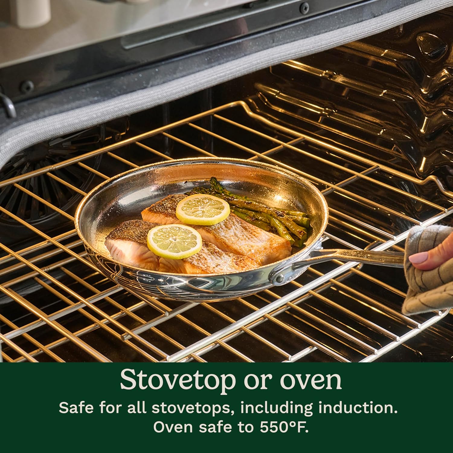 safe for all stovetops, including induction