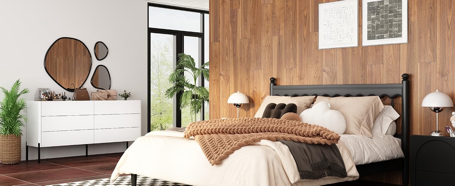 white dresser chest in a bedroom