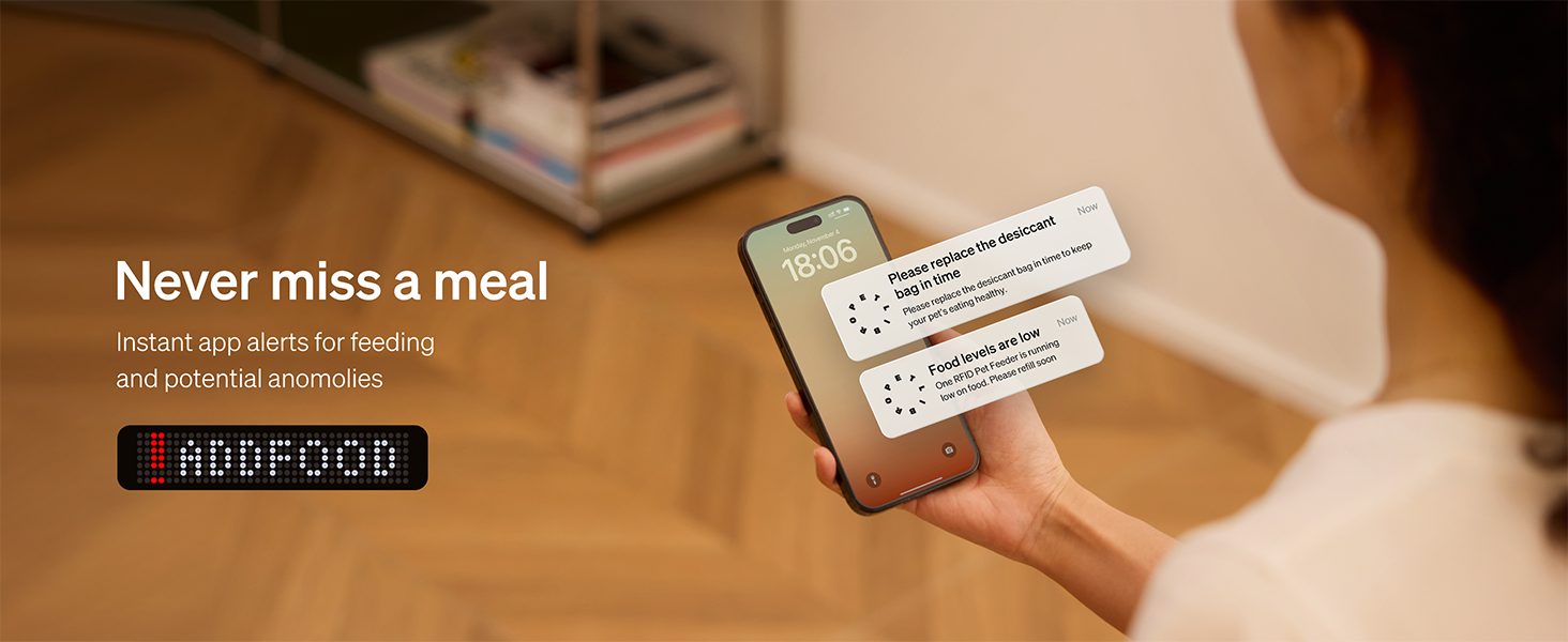 Never miss a meal