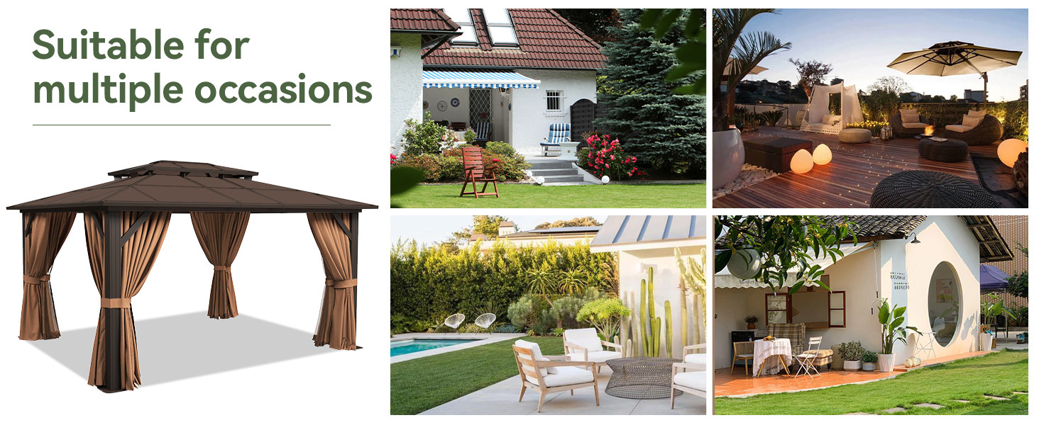 Suitable for multiple occasions: backyard, patio and lawn
