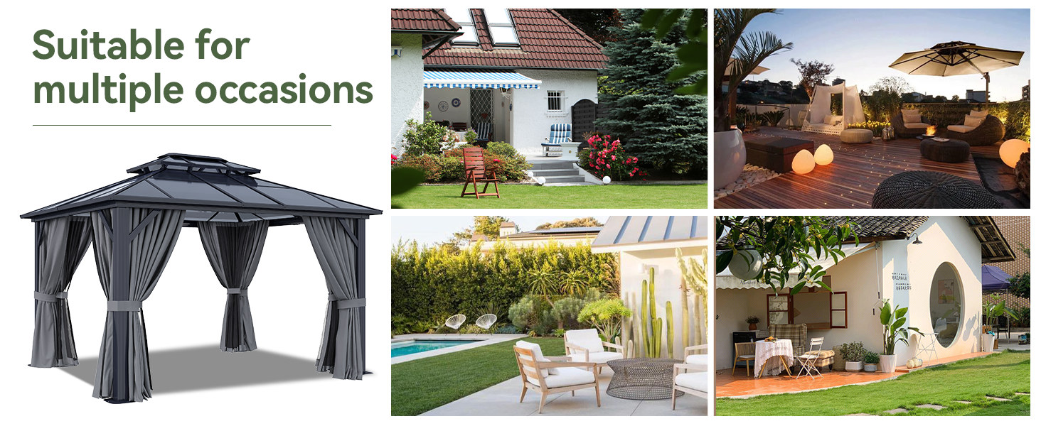 Suitable for multiple occasions: backyard, patio and lawn